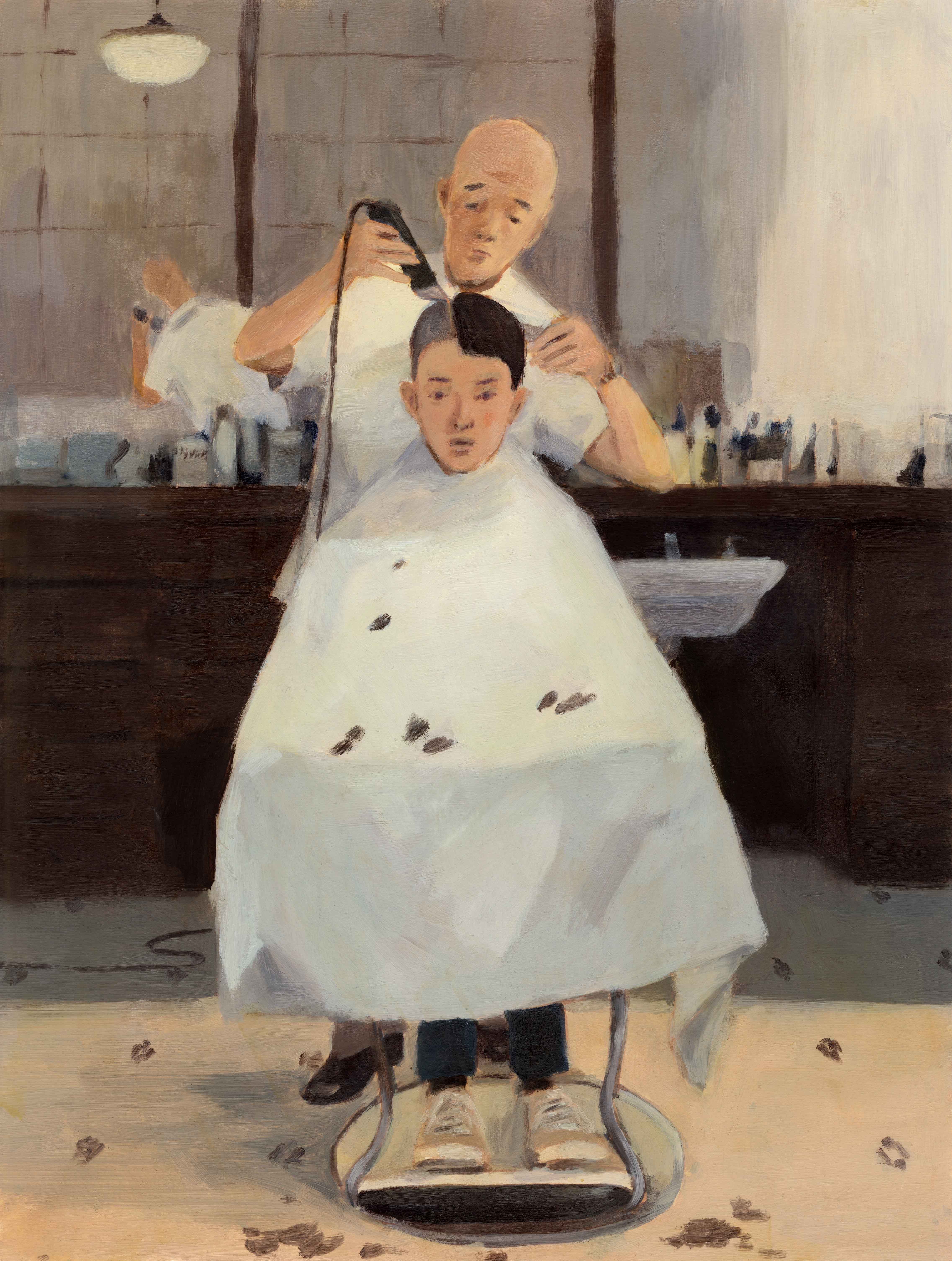 イラストレーター安藤巨樹個展「風景と人」開催中