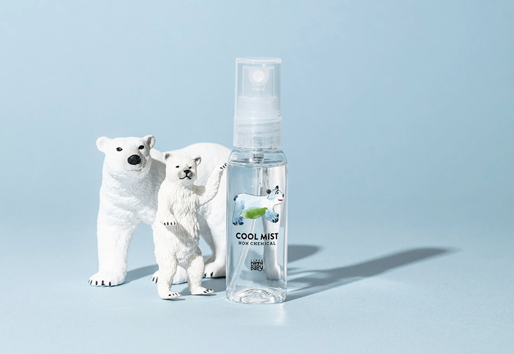 〈MammaBaby〉から、赤ちゃんと敏感肌のためのクールミストが登場